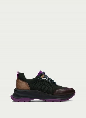 Hispanitas Alaska Sneakers Donna Verdi Marroni Viola | BKP9999XJ