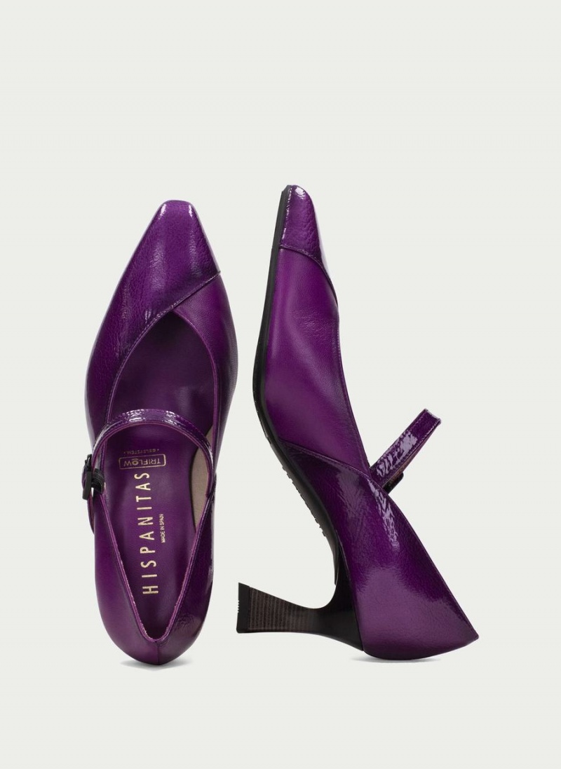 Hispanitas Dalia Scarpe Mary Jane Donna Viola | RCJ5460KN